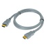Ziotek 1.5ft. High Speed HDMI Type A Male to Male Cable, Gray ZT1211224