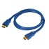 Ziotek 1.5ft. High Speed HDMI Type A Male to Male Cable, Blue ZT1211230