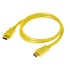 Ziotek 1.5ft. High Speed HDMI Type A Male to Male Cable, Yellow ZT1211236