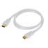 Ziotek 1.5ft. High Speed HDMI Type A Male to Male Cable, White ZT1211242