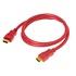 Ziotek 1.5ft. High Speed HDMI Type A Male to Male Cable, Red ZT1211248