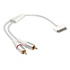 Ziotek 1ft. RCA Male Audio  to 30-pin iPod/iPhone Cable ZT1900663
